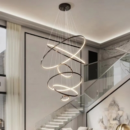 STAIRCASE CHANDELIER